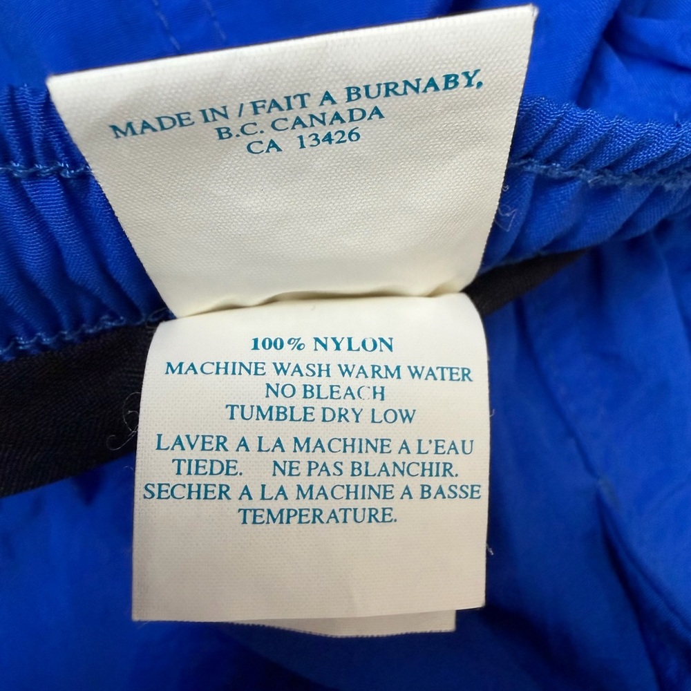 SUGOI Made in Canada Men’s Running Shorts Blue Nylon Lined Athletic Size Large - Picture 6 of 15